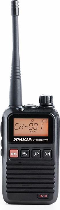 Actual product image Dynascan Portable PMR radio PNI R-10, 0.5 W, 8 CH, DCS, CTCSS, FM radio, quadset with 4 pieces (0.02 km)