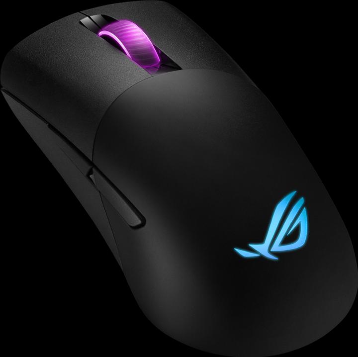 Actual product image ASUS Gaming mouse ROG KERIS RGB - black (Wireless, Cable)