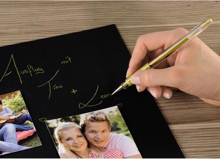 Actual product image Pentel Hybrid Gel Grip (Gold, 1 x)