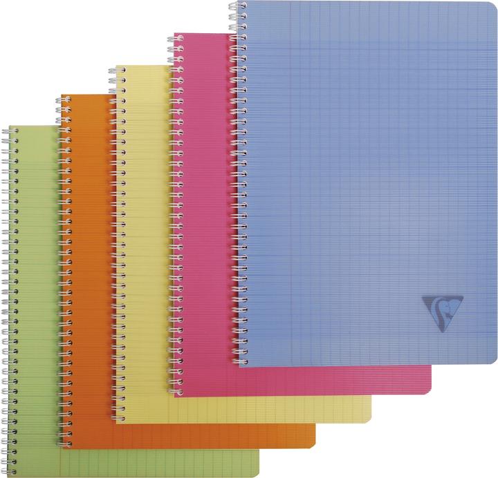 Actual product image Clairefontaine Linicolor Frisch (A4, Checked, Soft cover)