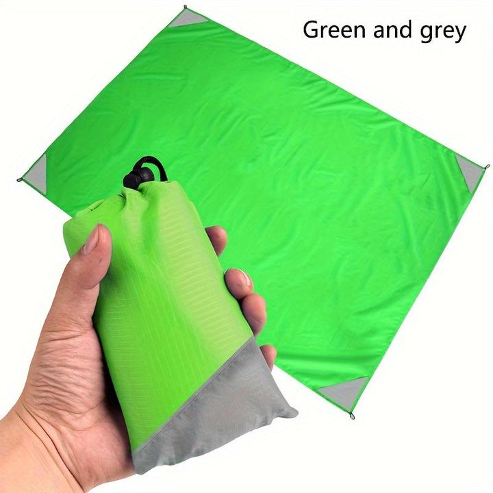 Produktbild Alopini 1 Stück Outdoor-Campingmatte, Picknickmatte und Strandmatte mit Kordelzugtaschen, superleicht und