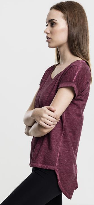Immagine prodotto Urban Classics Tee lungo da donna a forma di schienale con tintura spray (M)