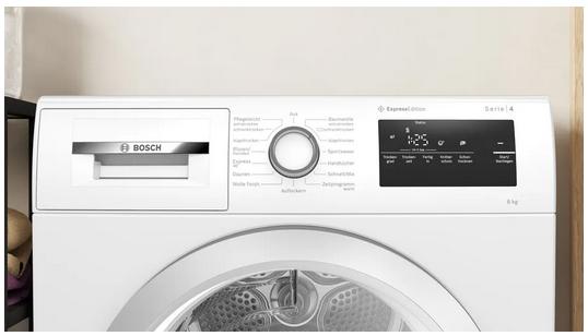 Produktbild Bosch Hausgeräte MDA Wrmepumpentrockner Serie4,Express WTH85VH3 (8 kg, Rechts)