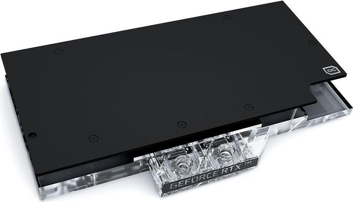 Actual product image Alphacool Ice Block Aurora GPX-N RTX 3070 Gaming X Trio with Backplate - Acrylic + Nickel