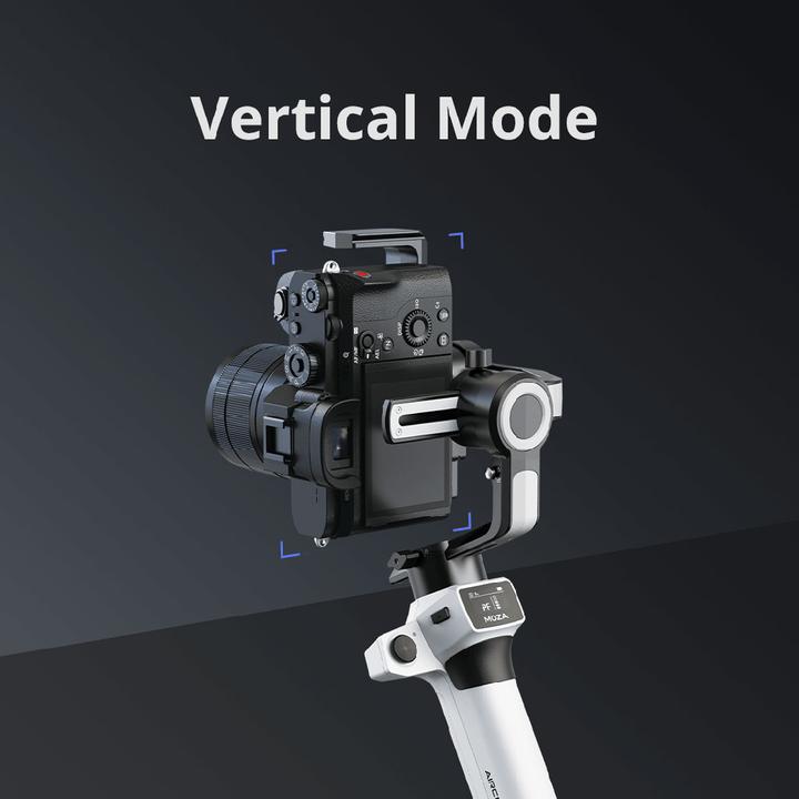 Image du produit Gudsen Gimbal pour appareil photo, caméscope, smartphone Moza AIRCROSS S (Smartphone, Appareil photo à objectif interchangeable, 1.80 kg)