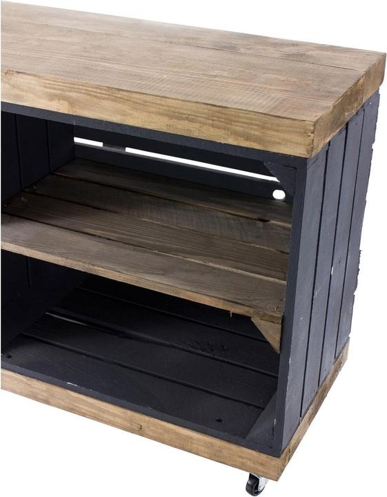 Produktbild Holz Zollhaus Regal (100 x 30 x 50 cm)