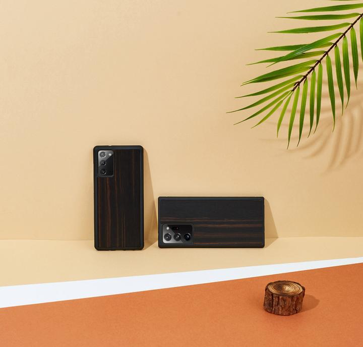 Immagine prodotto Man.Wand Custodia &WOOD per Galaxy Note 20 ebano juodas (Samsung Galaxy Note 20)