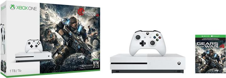 Produktbild Microsoft Xbox One S 1TB, Gears of War 4 Bundle