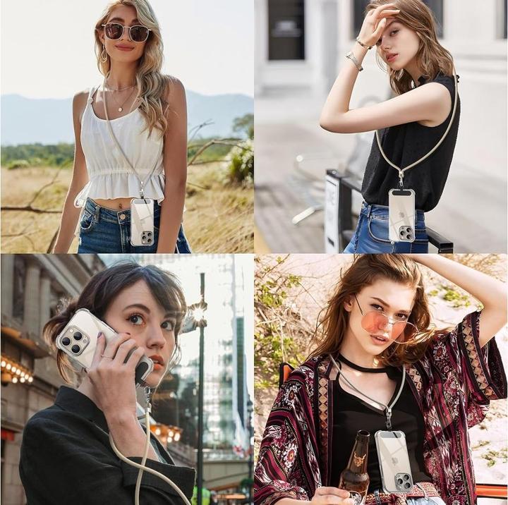 Produktbild Screenguard Universal Necklace Handykette für Smartphone Hüllen