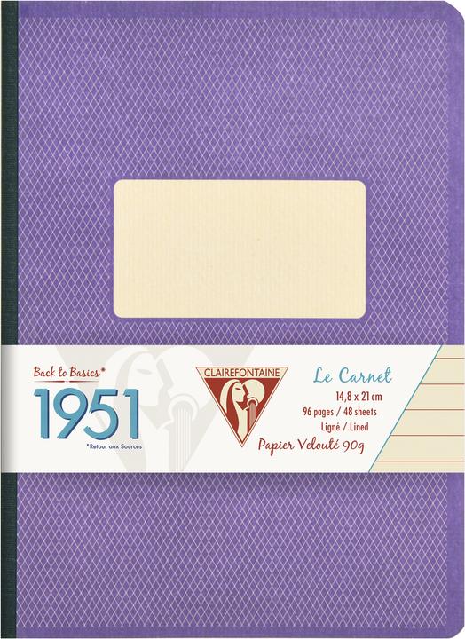 Produktbild Clairefontaine 1951 - Back to Basics (A5, Liniert, Weicher Einband)