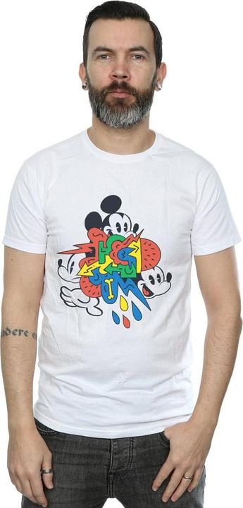 Immagine prodotto Disney Mickey Mouse Vintage Arrows Maglietta Uomo (L)