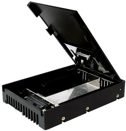 Actual product image Icy Dock 6.35cm 2.5inch HDD Converter SATA HDD Converter turns a 2.5Z 6.35cm into a 3.5Z 8.89cm hard...