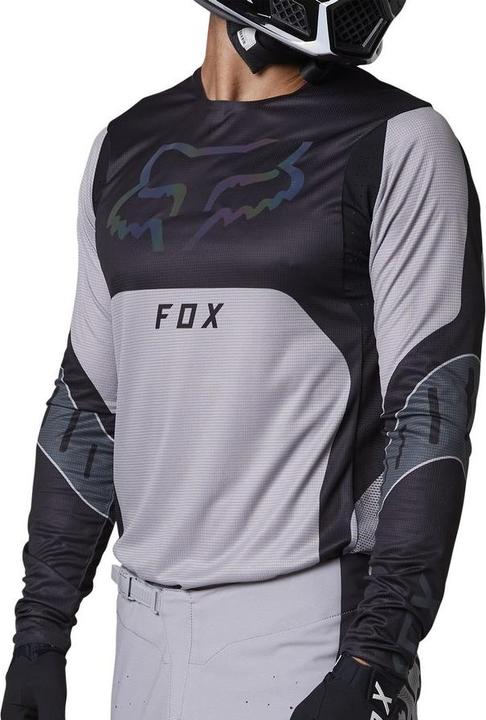 Actual product image Fox Jersey 23 Flexair Ryaktr Blk/Gry (XXS)
