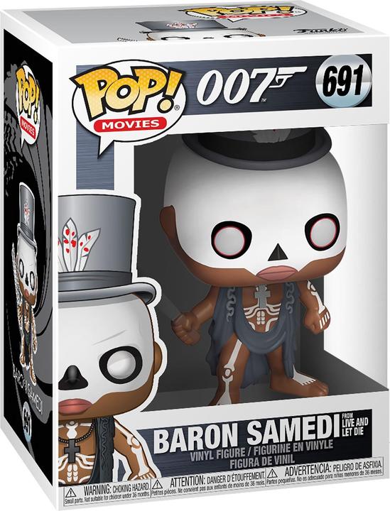 Actual product image Funko POP! - James Bond: Baron Samedi