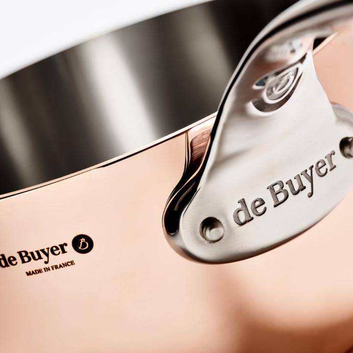 Actual product image de Buyer prima matera (24.50 cm, Frying pan, Copper, Stainless steel)