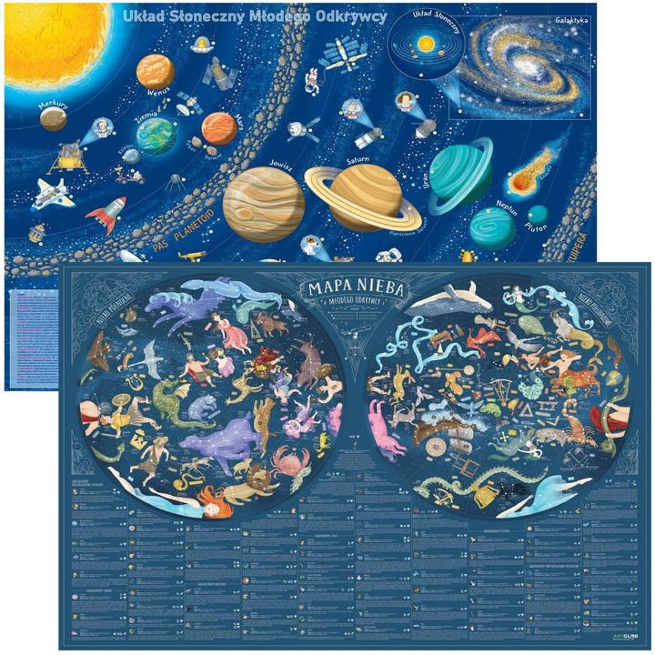 Artglob Desk pad - Sky map (1 x)