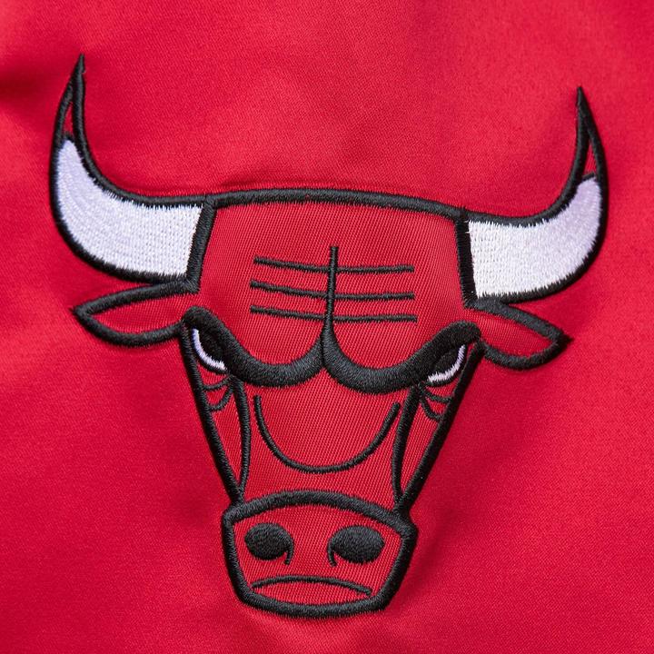 Actual product image Mitchell & Ness M&N Lightweight Satin Jacket - Chicago Bulls D. Rodman - XXL (XXL)