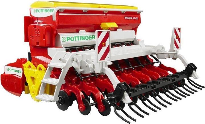 Actual product image Bruder Pöttinger seed drill power harrow
