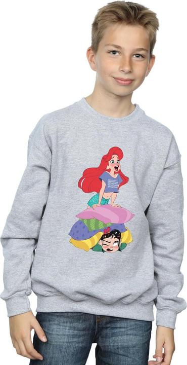 Produktbild Disney Wreck It Ralph Ariel And Vanellope Sweatshirt Jungen (152, 158)