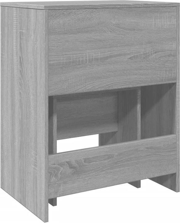 Image du produit VidaXL Coiffeuse avec tabouret 60 x 40 x 113,5 cm (60 x 40 x 75 cm)