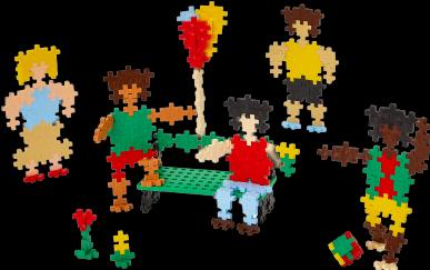 Produktbild Plus-Plus Learn To Build People of the World - (3933)