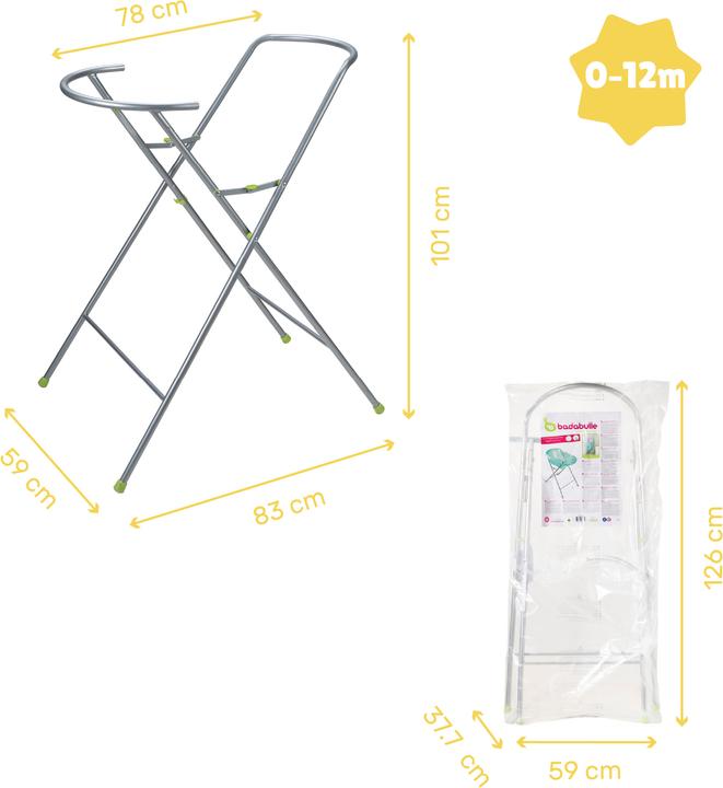 Produktbild Badabulle Gestell