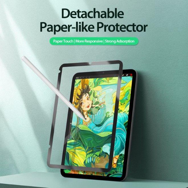 Produktbild Dux Ducis Naad Paperfeel Schutzfolie iPad Mini 6 - Schwarz (1 Stück, iPad mini 6, iPad mini 2024 (7. Gen))