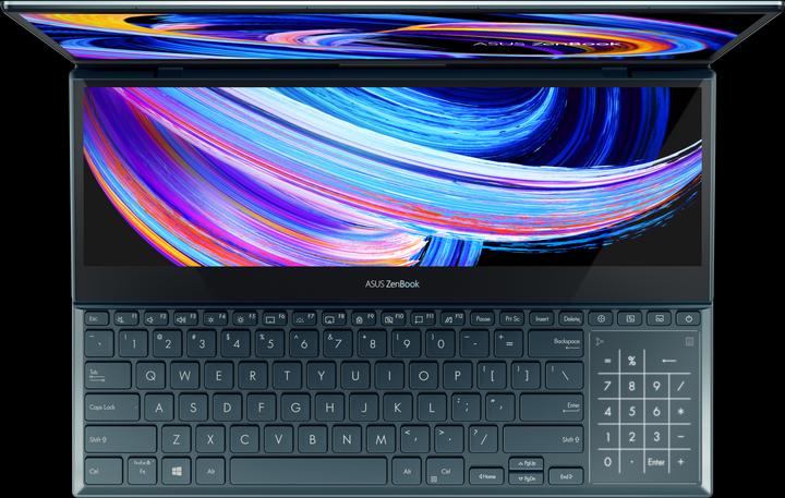 Actual product image ASUS ZenBook Pro Duo OLED (15.60", Intel Core i7-10870H, 16 GB, 1000 GB, CH)