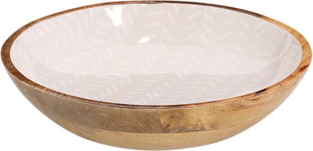 Zeller Present Schale Mangoholz ø 25x5 cm (1 x)