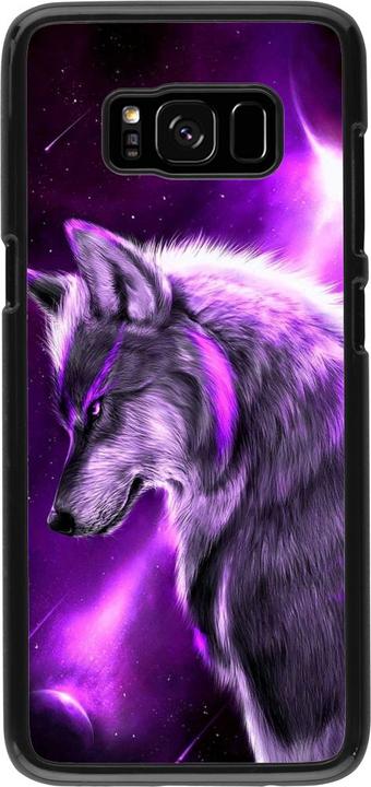 Actual product image PhoneLook Coque Purple Sky Wolf (Samsung Galaxy S8)