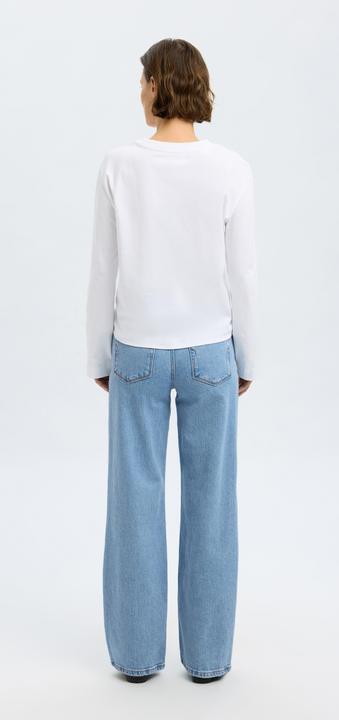 Actual product image Selected Femme Hellblaue Wide Fit Jeans (W31/L30)
