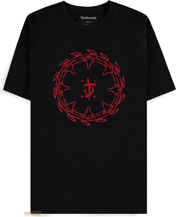 Produktbild Difuzed DOOM The Dark Ages Red Shield - Men's Short Sleeved T-shirt - 2XL (XXL)