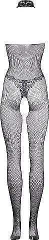 Image du produit Le Désir Body en résille et dentelle (Taille unique)