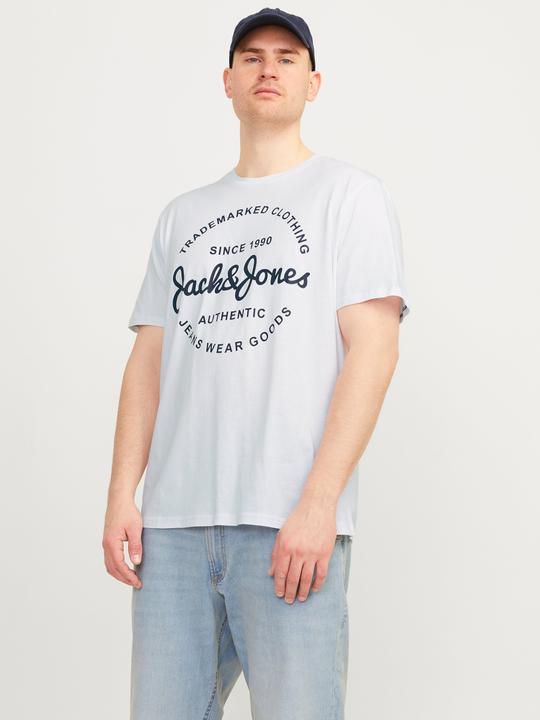 Produktbild Jack & Jones Jjforest Tee Ss Crew Neck 5pk Mp Pls (3XL)