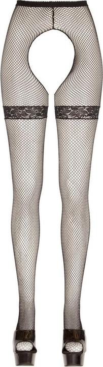 Actual product image Cottelli Collection Fishnet tights butt open (S, M)