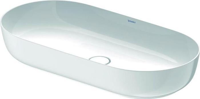 Produktbild Duravit Aufsatzbecken LUV o ÜL HLB 800x400mm o HL we seidenmatt WG (400 mm, 800 mm)