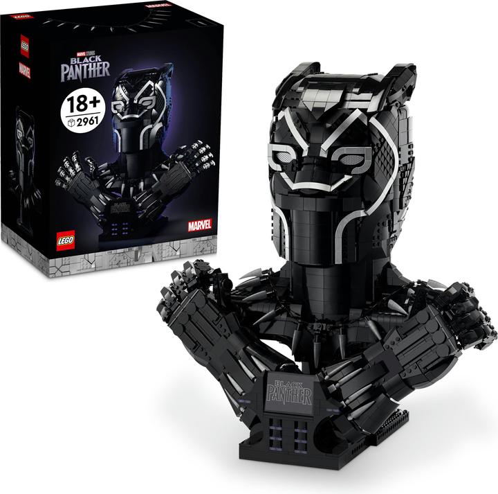 Actual product image LEGO Black Panther (76215, LEGO Marvel, LEGO Rare Sets)
