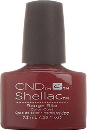 Produktbild CND Shellac - Color Coat Rouge Rite (Rouge Rite, UV-Gel Lack)