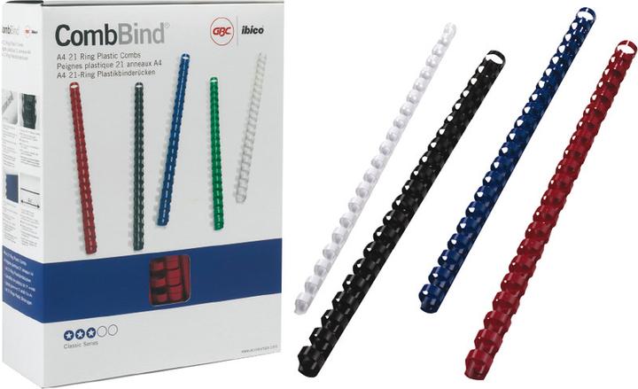 Actual product image GBC Plastic binder spine round