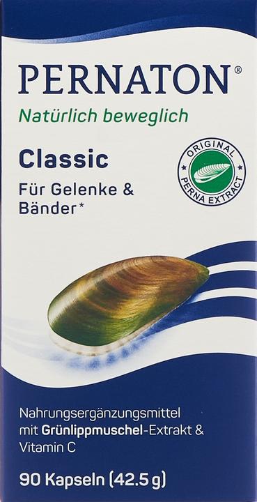 Actual product image Pernaton Classic green-lipped mussel (1 Piece, Capsules, 42.60 g)