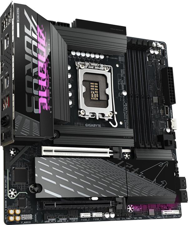 Produktbild Gigabyte B860M AORUS ELITE WIFI6E (LGA 1851, Intel B860, mATX)
