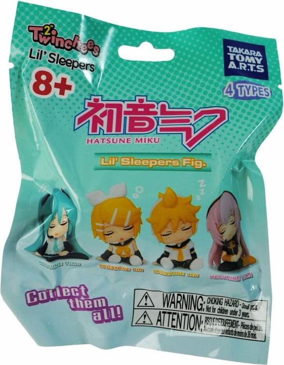 Produktbild Takara Tomy Hatsune Miku Twinchees Minifiguren Lil' Sleepers 5 cm Display (24)