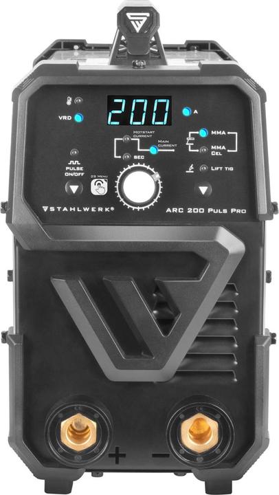Produktbild Stahlwerk Schweissgerät ARC 200 Puls Pro MMA E Hand Lift TIG Pulsfunktion 200 A