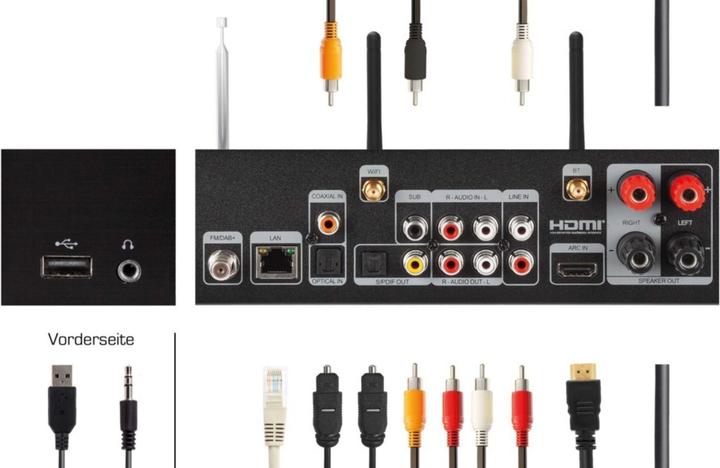 Produktbild Imperial Dabman i560 CD (FM, DAB+, UKW, Internetradio, Bluetooth, WLAN)