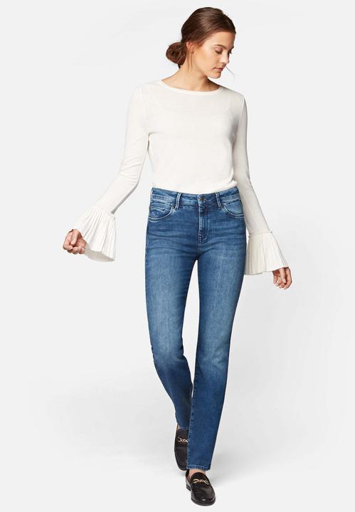 Image du produit Mavi Kendra Jeans Straight indigo blue sateen stretch (W26/L30)