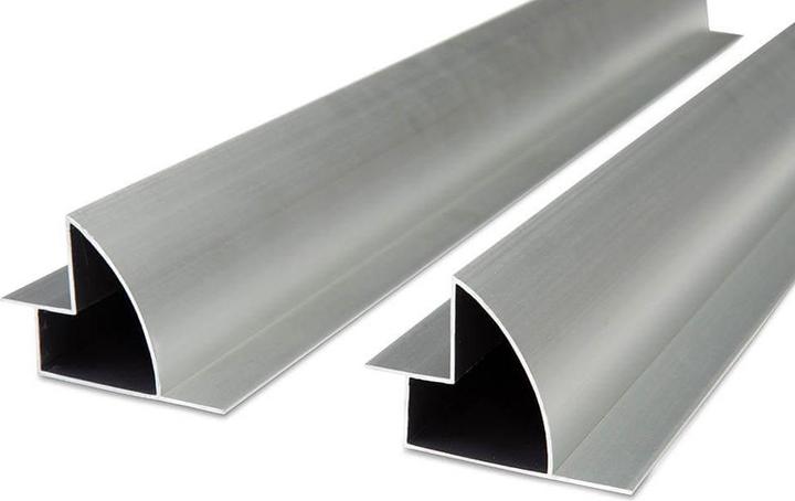 Immagine prodotto Autosolar Spoiler di contenimento dei moduli solari per camper alluminio argento (Materiale di montaggio del sistema solare)