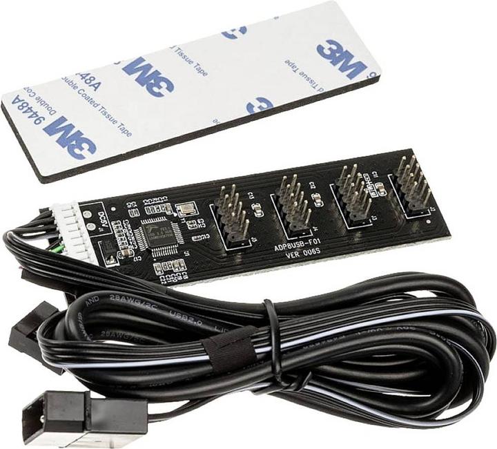Actual product image Kolink USB 2.0 hub card