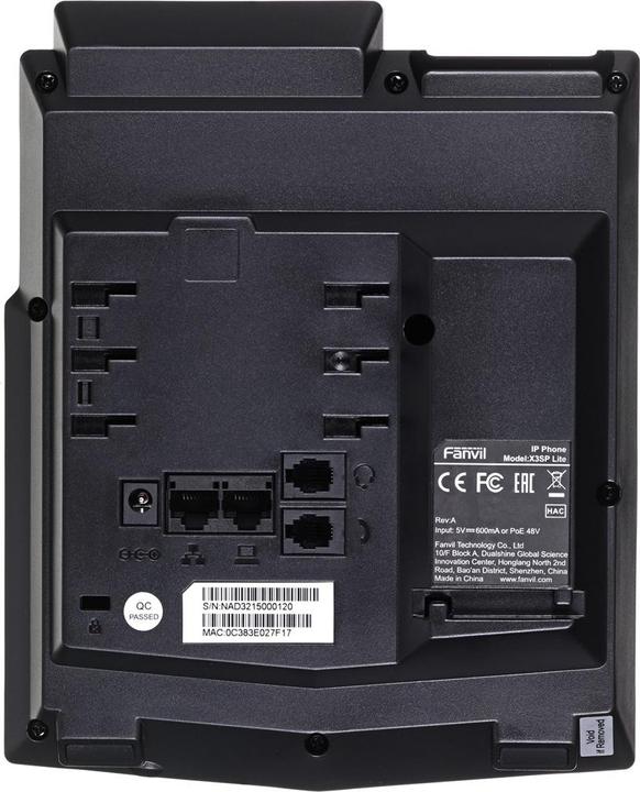 Image du produit Fanvil SIP-Phone X3S lite avec adaptateur secteur