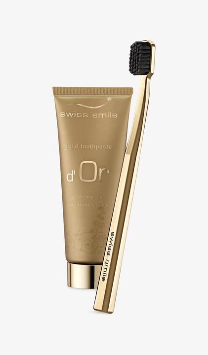 Image du produit Swiss Smile d'Or Gold Set dentifrice & brosse à dents (75 ml)