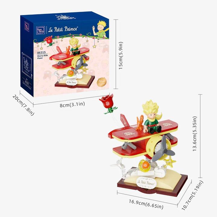 Immagine prodotto Pantasy Il Piccolo Principe - Set di costruzioni per la cavalcata stellare - telone 14 cm